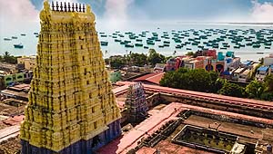 Rameswaram Ramanathaswamy Temple - tourist places in Rameswaram